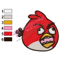 Angry Birds Embroidery Design 020